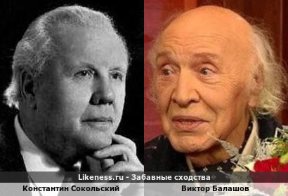 Константин Сокольский похож на Виктора Балашова