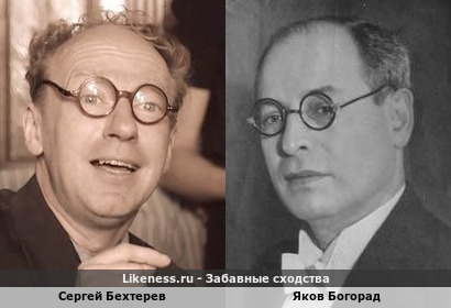 Сергей Бехтерев похож на Якова Богорада