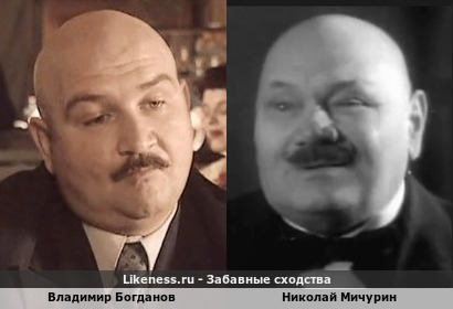 Владимир Богданов похож на Николая Мичурина