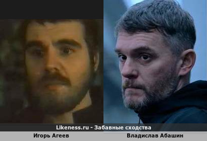Игорь Агеев похож на Владислава Абашина
