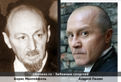 Борис Мантейфель похож на Андрея Панина