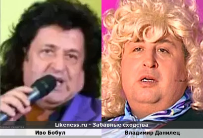 Иво Бобул похож на Владимира Данильца