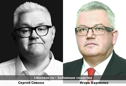 Сергей Сивохо похож на Игоря Карпенко