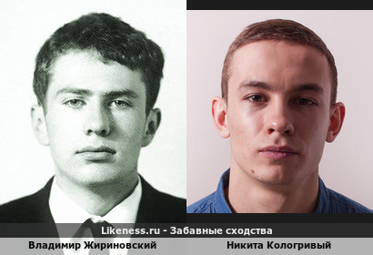 Владимир Жириновский похож на Никиту Кологривого