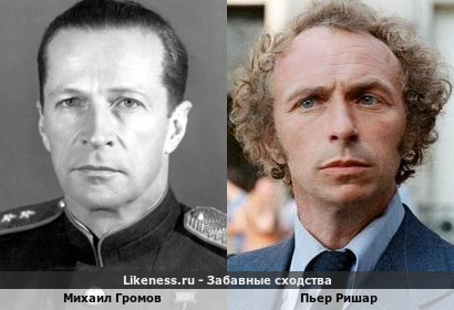 Михаил Громов похож на Пьера Ришара
