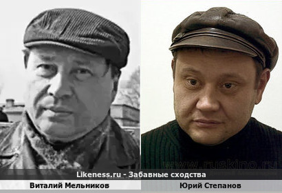 Виталий Мельников похож на Юрия Степанова