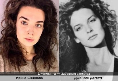 Ирина Шеянова напоминает Дженсен Даггетт
