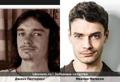Джако Пасториус похож на Максима Матвеева