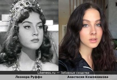 Леонора Руффо и Анастасия Кожевникова