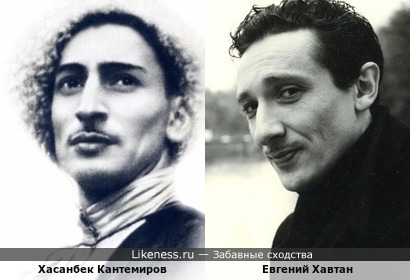 Хасанбек Кантемиров похож на Евгения Хавтана