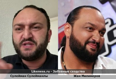 Азербайджанский блоггер Сулейман Сулейманлы жутко похож, в этом ракурсе, на Жана Милимерова – российского певца с цыганскими корнями!