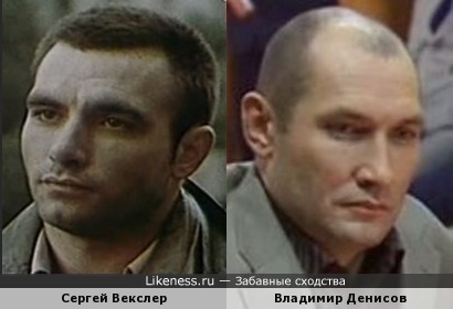 Денисов похож на Векслера