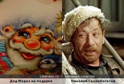 Дед Мороз похож на Николая Скоробогатова
