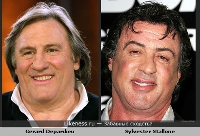 Gerard Depardieu vs Sylvester Stallone