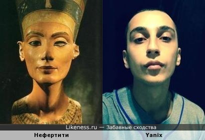 Яникс похож на Нефертити