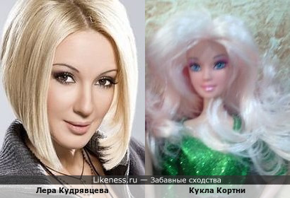 Кукла похожа на Леру Кудрявцеву
