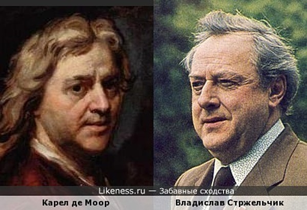 Владислав Стржельчик на автопортрете Карела де Моора Владислав Стржельчик на автопортрете Карела де Моора