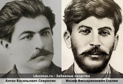 Антон Васильевич Севрюгин похож на Иосифа Виссарионовича Сталина