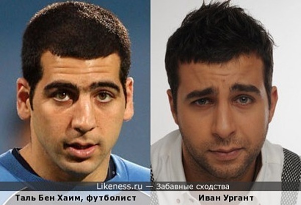 Таль Бен Хаим похож на Ивана Урганта Таль Бен Хаим похож на Ивана Урганта