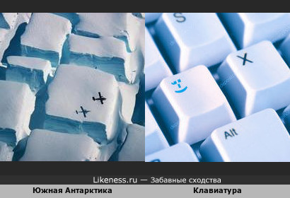 Фоторабота Питера Конви «Ледяные кубики сахара» и клавиатура компьютера