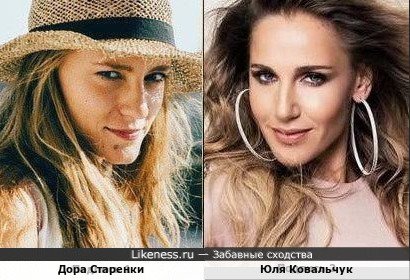 Дора Старенки и Юля Ковальчук