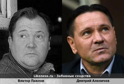 Виктор Павлов похож на Дмитрия Аленичева