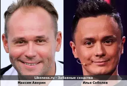 Максим Аверин похож на Илью Соболева