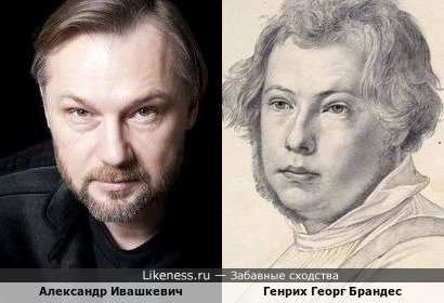 Александр Ивашкевич и Генрих Георг Брандес