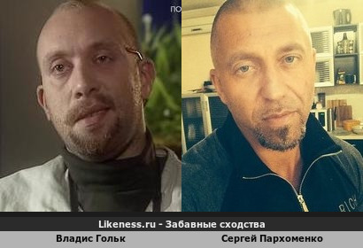 Владис Гольк похож на Сергея Пархоменко