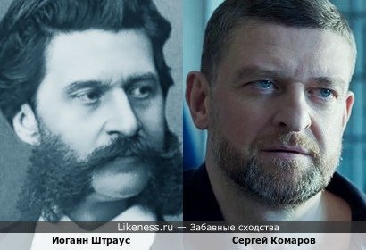 Иоганн Штраус и Сергей Комаров