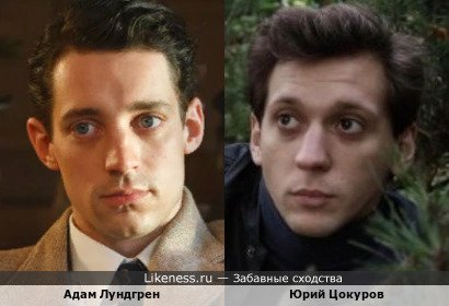 Адам Лундгрен похож на Юрия Цокурова