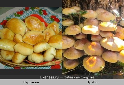 Пирожки с грибами