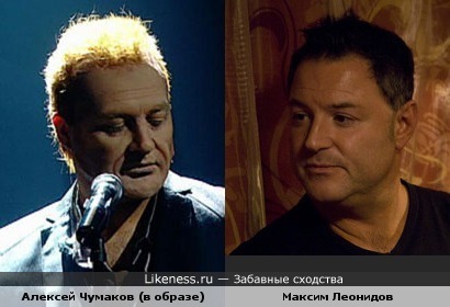 Алексей Чумаков в образе Стинга (шоу &quot;Один в один&quot;) напоминает Макса Леонидова