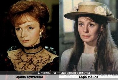 Ирина Купченко похожа на Сару Майлз