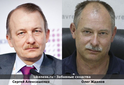 Сергей Алексашенко похож на Олега Жданова