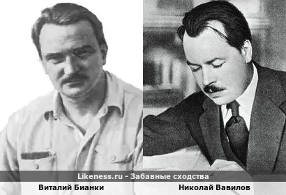 Виталий Бианки и Николай Вавилов