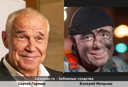 Сергей Гармаш похож на Валерия Магдьяша
