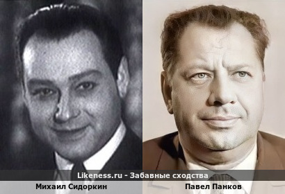 Михаил Сидоркин похож на Павла Панкова