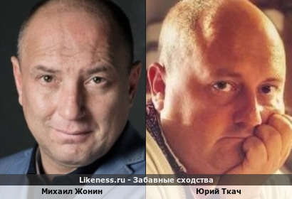 Михаил Жонин похож на Юрия Ткача