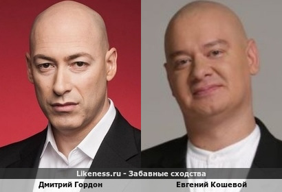 Дмитрий Гордон похож на Евгения Кошевого