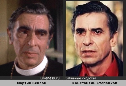 Константин Степанков похож на Мартина Бенсона