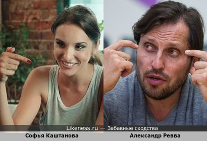 Софья Каштанова и Александр Ревва