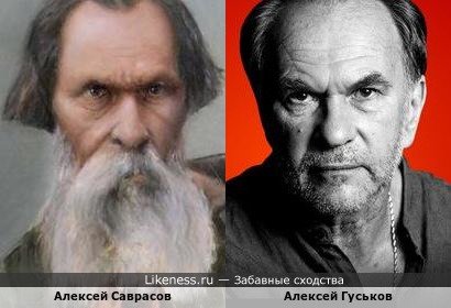 Алексей Гуськов похож на Алексея Саврасова