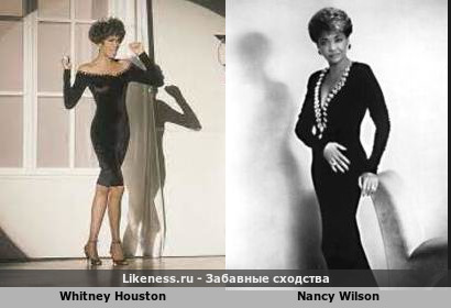 Whitney Houston напоминает Nancy Wilson