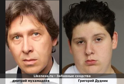 Дмитрий мухамадеев похож на Григория Дудника