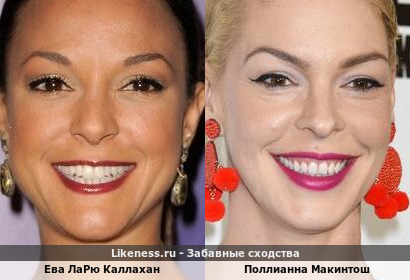 Ева ЛаРю Каллахан похожа на Поллианну Макинтош