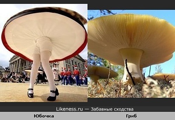 Танцующая девушка напоминает грибочек! Танцующая девушка напоминает грибочек!