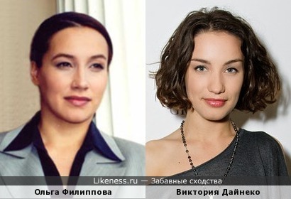Ольга Филиппова и Виктория Дайнеко