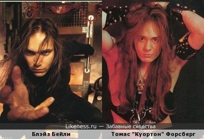 Бывший вокалист Iron Maiden и лидер группы Bathory похожи