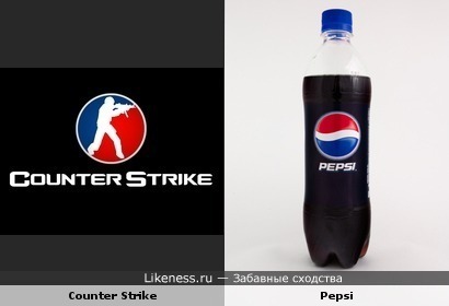 Логотип Counter Strike напоминает Pepsi